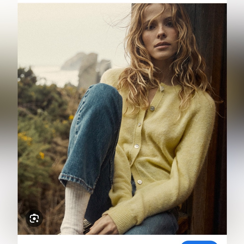 Doen Petra Cardigan in Dandelion